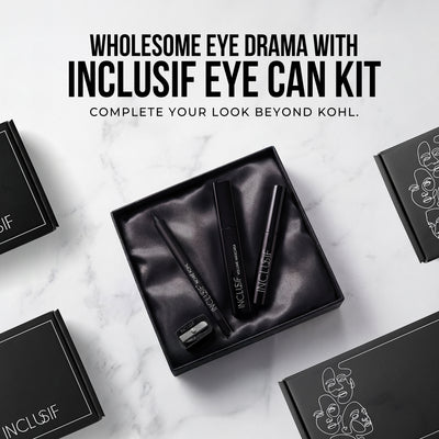 Eye Can Kit | Volume Mascara (6ml) + Eye Brow Shaper (5ml) + Noiré Kohl Kajal